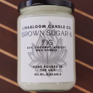 Brown Sugar & Fig 12 Ounce Candle