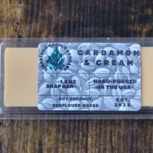 Cardamom & Cream Wax Melts 1.5 Ounce Snap-bar