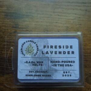Fireside Lavender Wax Melts 2.6 Ounce Clamshell