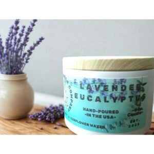 Lavender Eucalyptus 8 Ounce Candle