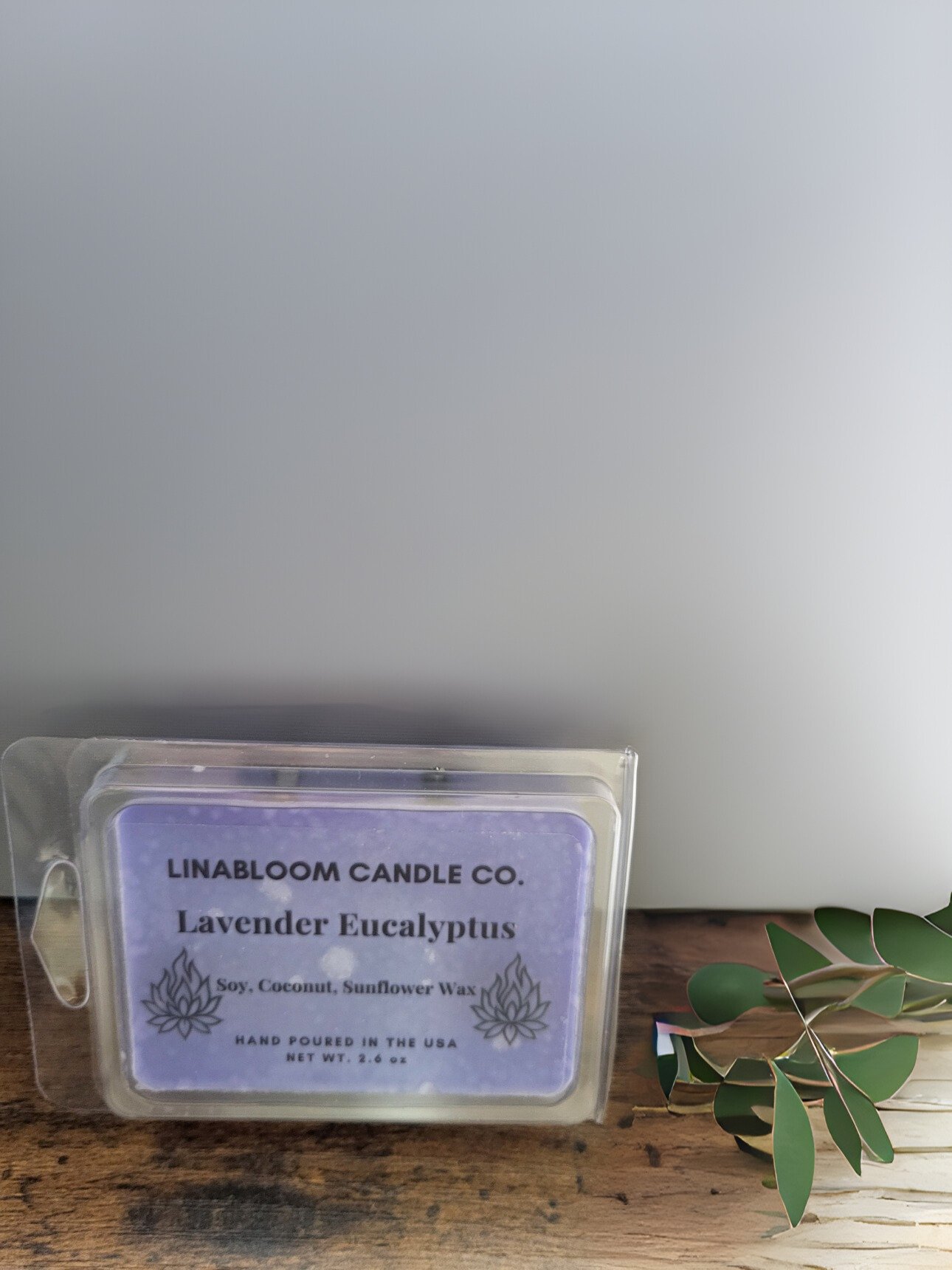 Lavender Eucalyptus Wax Melts 2.6 Ounce Clamshell