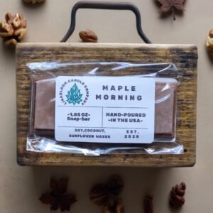 Maple Mornings Wax Melts 1.85 Ounce Snap-bar
