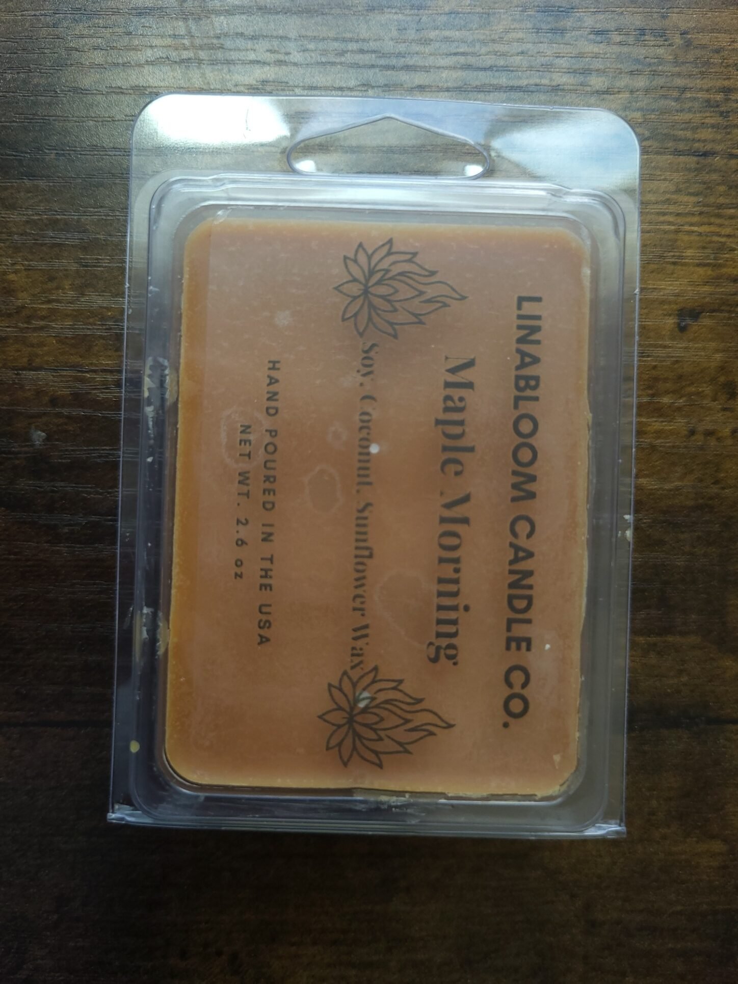 Maple Mornings Wax Melts 2.6 Ounce Clamshell