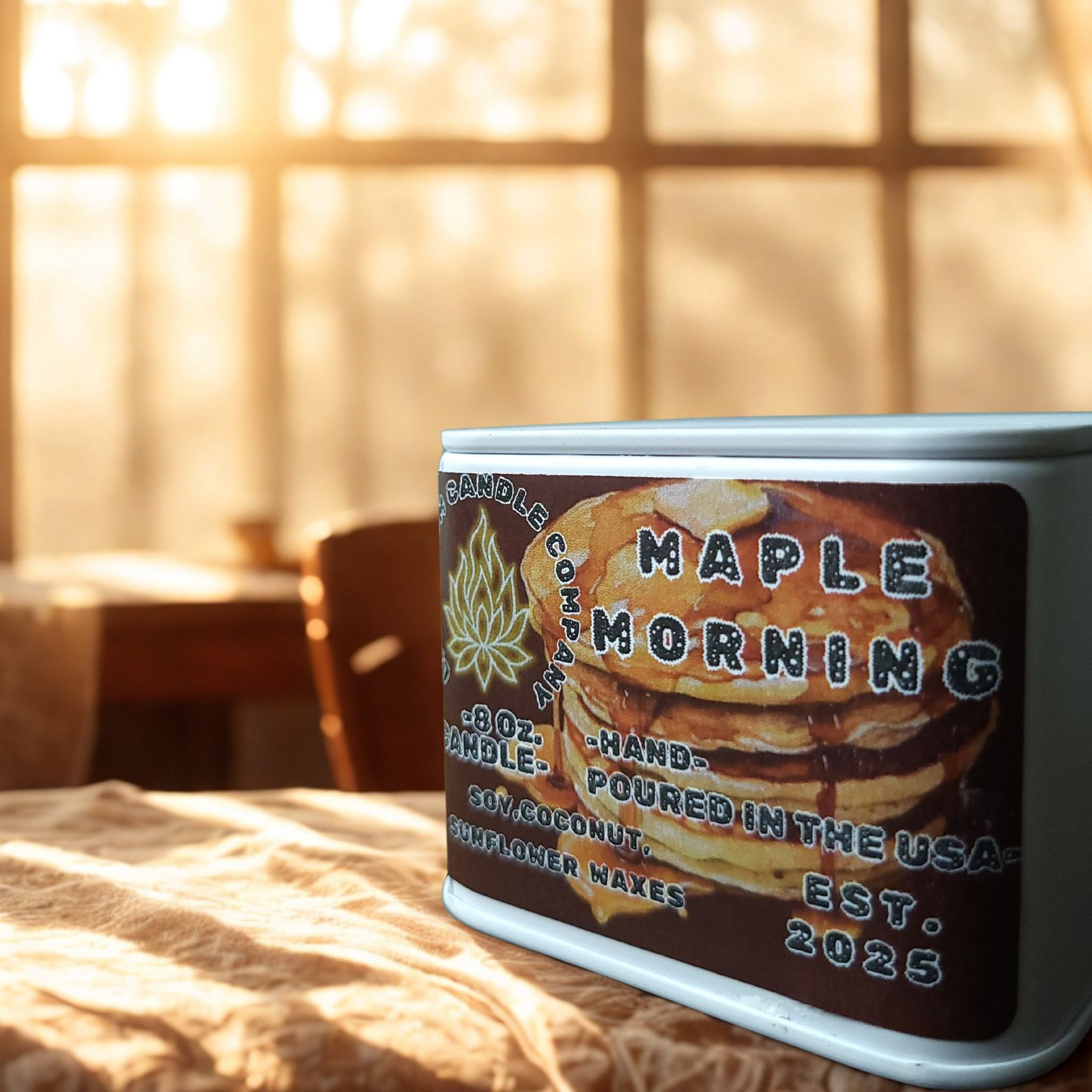 Maple Mornings 8 Ounce Candle