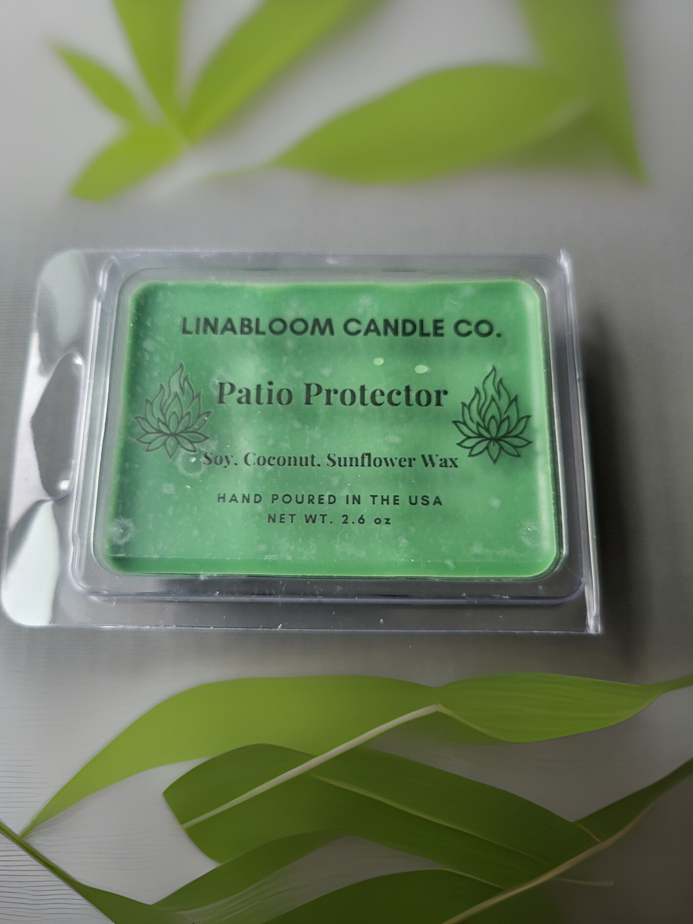 Patio Protector Wax Melts 2.6 Ounce Clamshell