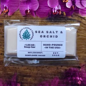 Sea Salt & Orchid Wax Melts 1.85 Ounce Snap-bar