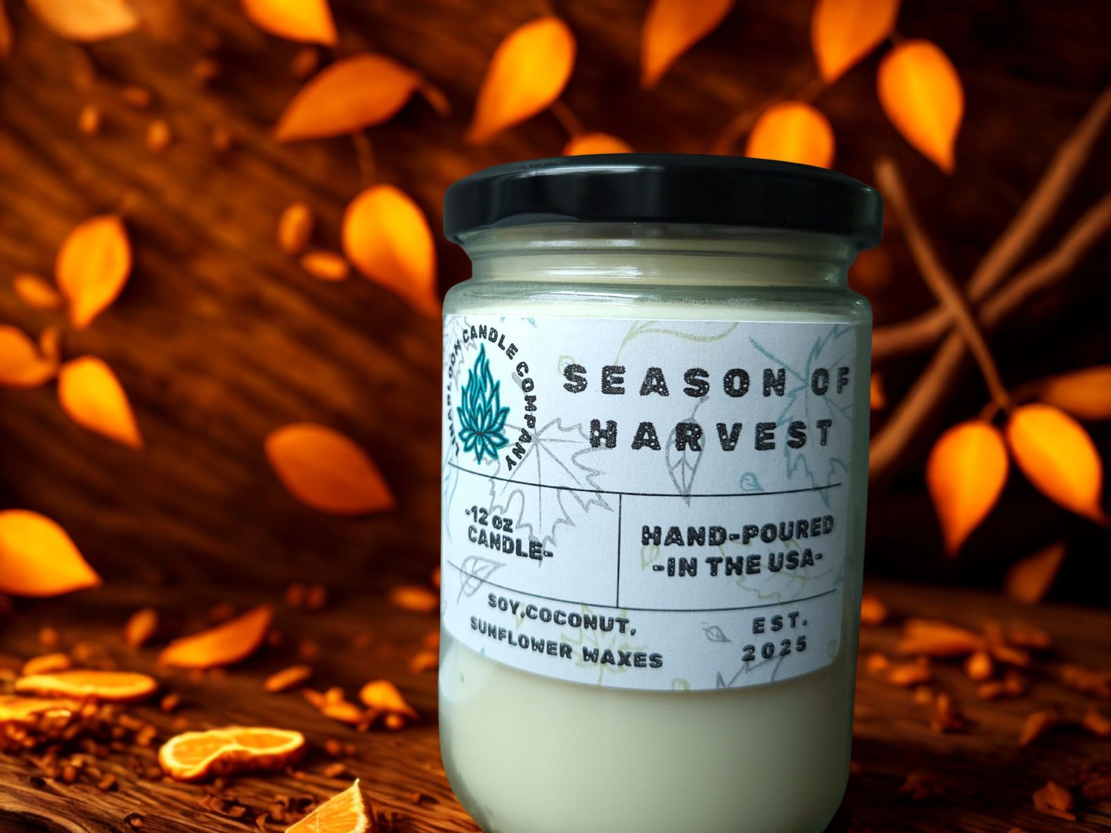Season Of Harvest 12 Ounce Candle