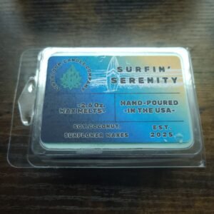 Surfin' Serenity Wax Melt 2.6 Ounce Clamshell