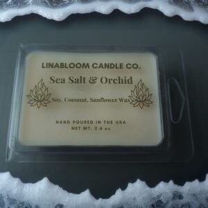Sea Salt & Orchid Wax Melts 2.6 Ounce Clamshell